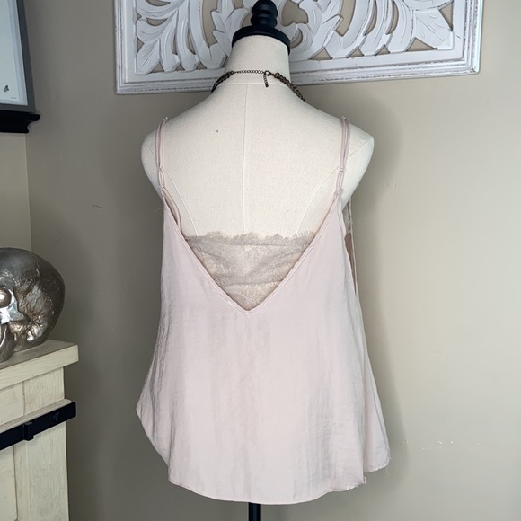 FREE PEOPLE DEEP V BANDEAU CAMISOLE ALABASTER SZ SMALL - Picture 7 of 9